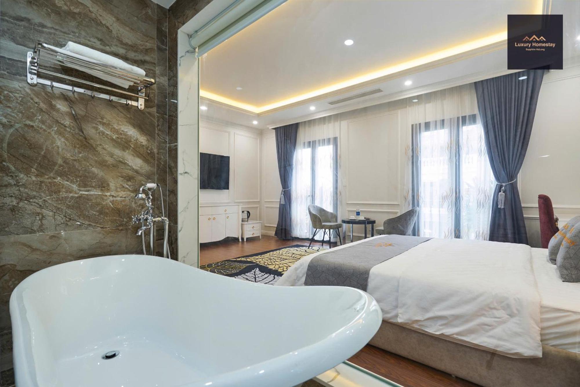 Luxury Homestay Vinhomes Dragonbay Ha Long Exterior foto